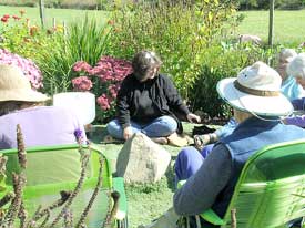 Joleen Kelleher Talking in the Garden