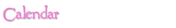 Calendar of Happenings